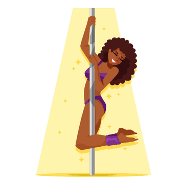 Beginner Pole dancing move